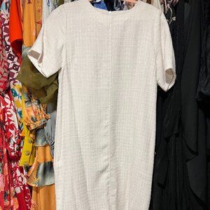Classic White Dress, Brand: Unknown, Size: Medium